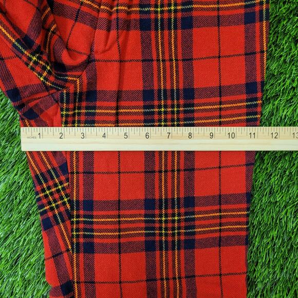 Vintage Brooks-Brothers Pants Women 00/0 24x27 Buffalo-Plaid - Picture 16 of 16